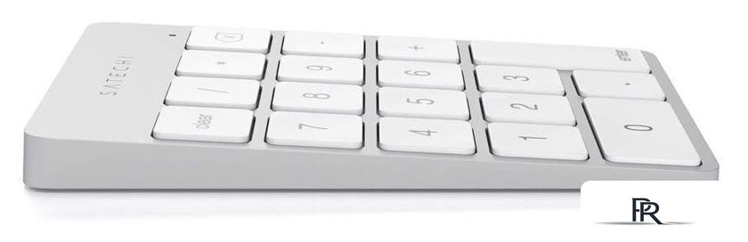 Цифровой блок Satechi Aluminum Slim Rechargeable Bluetooth Keypad (серебристый) - Изображение №2 — Интернет-магазин ПроЗаказ
