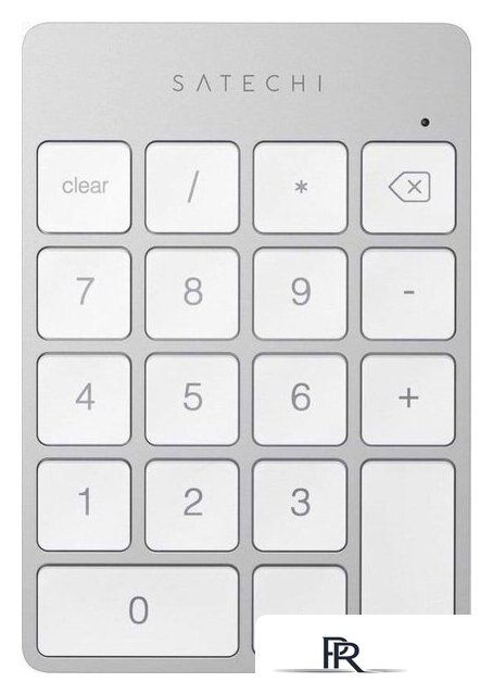 Цифровой блок Satechi Aluminum Slim Rechargeable Bluetooth Keypad (серебристый) - Изображение №1 — Интернет-магазин ПроЗаказ