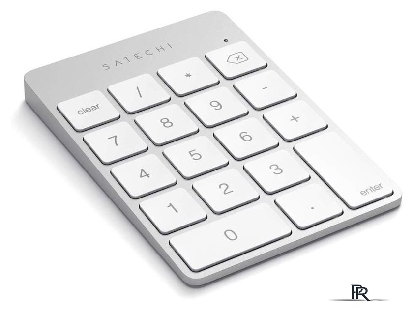 Цифровой блок Satechi Aluminum Slim Rechargeable Bluetooth Keypad (серебристый) - Изображение №7 — Интернет-магазин ПроЗаказ