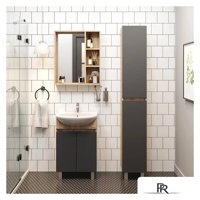  Onika Тумба под умывальник Милтон 60 106147 - Изображение №3 — Интернет-магазин ПроЗаказ