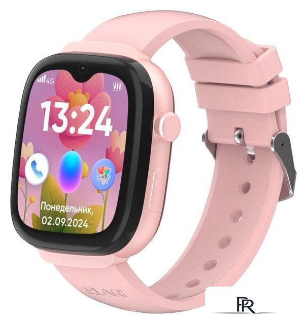 Детские умные часы Elari KidGram 4G (розовый) - Изображение №1 — Интернет-магазин ПроЗаказ