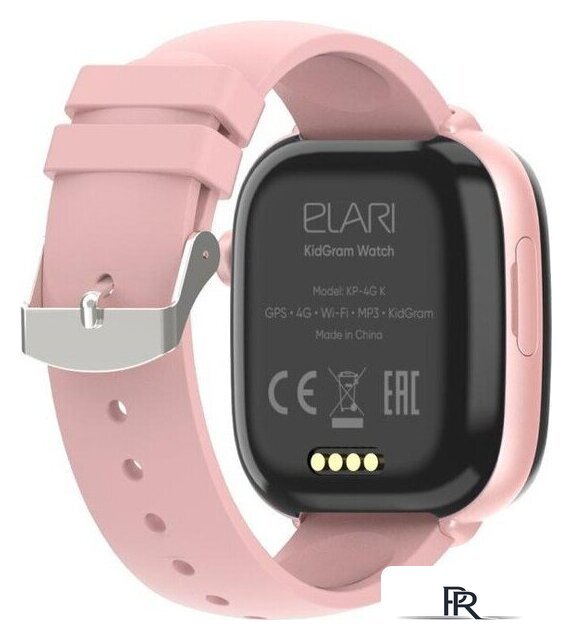Детские умные часы Elari KidGram 4G (розовый) - Изображение №8 — Интернет-магазин ПроЗаказ