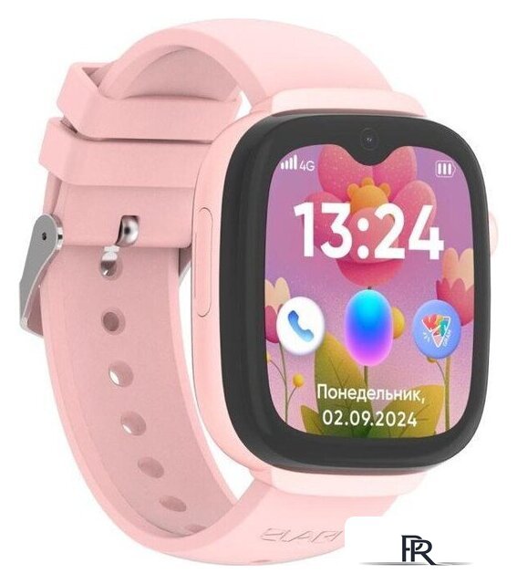 Детские умные часы Elari KidGram 4G (розовый) - Изображение №6 — Интернет-магазин ПроЗаказ