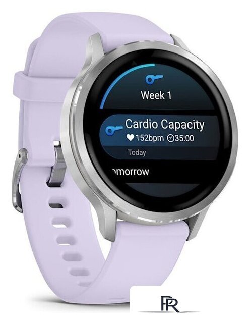 Умные часы Garmin Venu 4 41 мм (серебристый/сиреневый) - Изображение №5 — Интернет-магазин ПроЗаказ