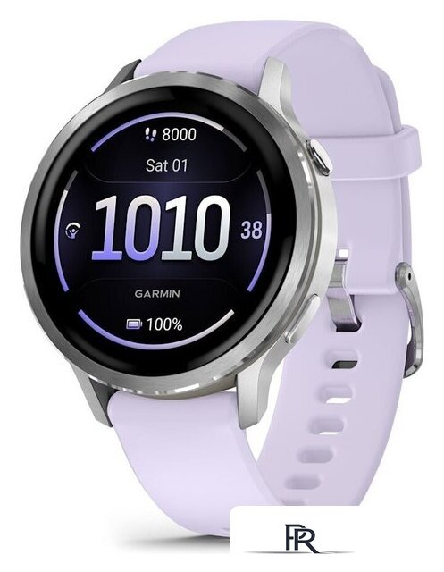 Умные часы Garmin Venu 4 41 мм (серебристый/сиреневый) - Изображение №1 — Интернет-магазин ПроЗаказ