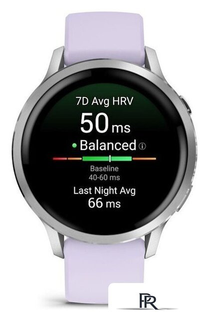 Умные часы Garmin Venu 4 41 мм (серебристый/сиреневый) - Изображение №3 — Интернет-магазин ПроЗаказ