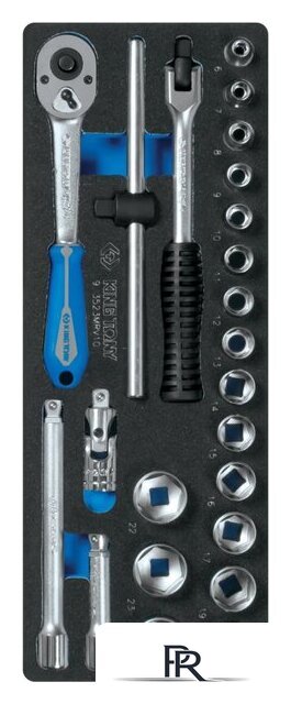 Универсальный набор инструментов King Tony 9-3523MRV10 (23 предмета) - Изображение №1 — Интернет-магазин ПроЗаказ