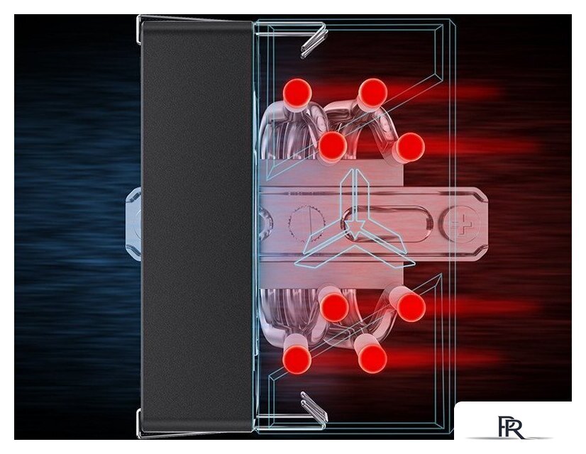 Кулер для процессора Jonsbo CR-1400 V2 ARGB (черный) - Изображение №9 — Интернет-магазин ПроЗаказ