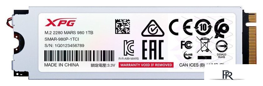 SSD ADATA XPG MARS 980 Pro 1TB SMAR-980P-1TCI - Изображение №6 — Интернет-магазин ПроЗаказ