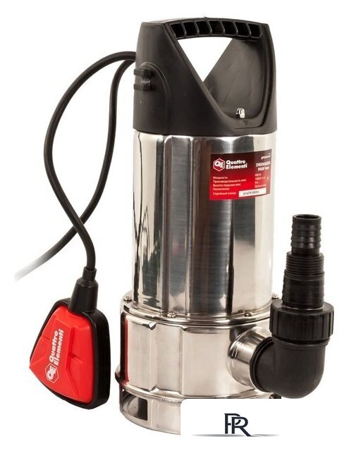 Дренажный насос Quattro Elementi Drenaggio 900 F Inox - Изображение №1 — Интернет-магазин ПроЗаказ