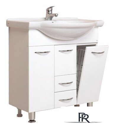  Onika Тумба под умывальник Моника 75.17 (белый) [107502] - Изображение №1 — Интернет-магазин ПроЗаказ