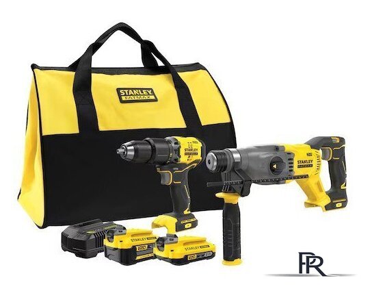  Stanley SFMCK216MDS (шуруповерт, перфоратор, 2 АКБ, кейс) - Изображение №1 — Интернет-магазин ПроЗаказ