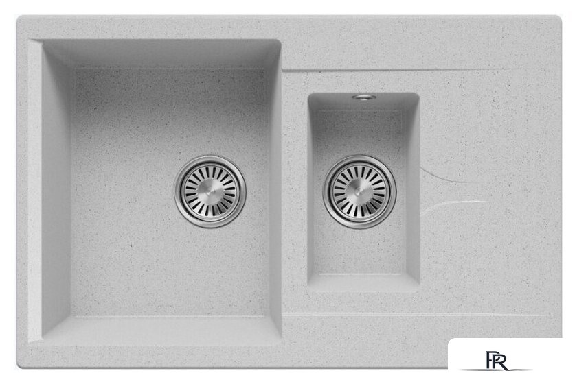 Кухонная мойка Polygran Brig 770 (светло-серый) - Изображение №1 — Интернет-магазин ПроЗаказ