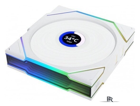 Комплект вентиляторов для корпуса с контроллером Lian Li Uni Fan TL 120 Wireless Reverse 12RTLLCD1W3W G99.12RTLLCD1W3W.R0 - Изображение №2 — Интернет-магазин ПроЗаказ