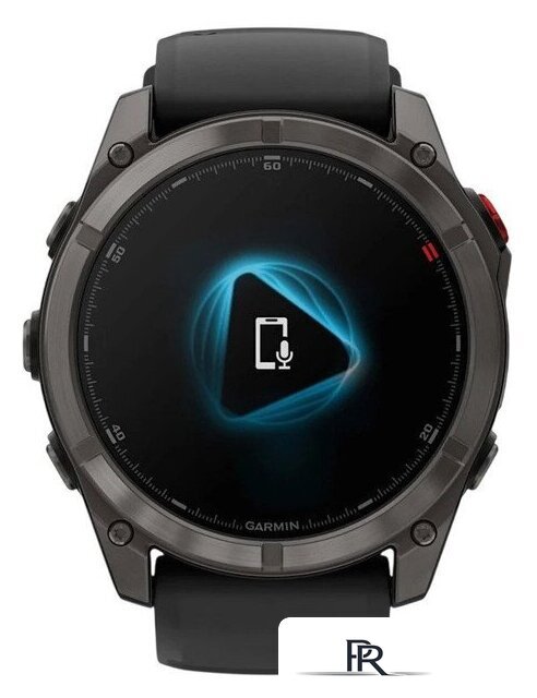 Умные часы Garmin Fenix 8 Pro 51 мм (серый, черный силиконовый ремешок) - Изображение №7 — Интернет-магазин ПроЗаказ