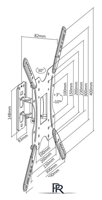 Кронштейн для телевизора Ultramounts UM859 - Изображение №2 — Интернет-магазин ПроЗаказ