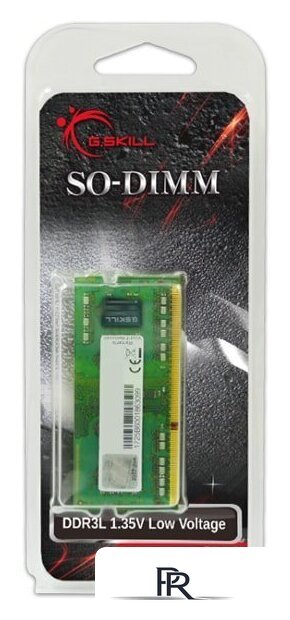 Оперативная память G.Skill 4GB DDR3 SODIMM PC3-12800 F3-1600C9S-4GSL - Изображение №2 — Интернет-магазин ПроЗаказ
