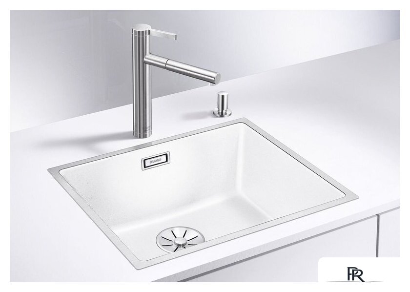 Кухонная мойка Blanco Subline 500-IF SteelFrame 524109 (белый) - Изображение №2 — Интернет-магазин ПроЗаказ