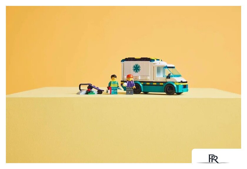 Конструктор LEGO City Скорая помощь 60451 - Изображение №12 — Интернет-магазин ПроЗаказ