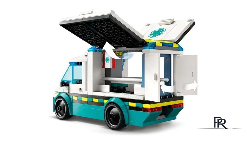 Конструктор LEGO City Скорая помощь 60451 - Изображение №7 — Интернет-магазин ПроЗаказ