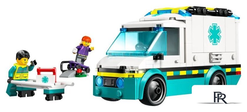 Конструктор LEGO City Скорая помощь 60451 - Изображение №4 — Интернет-магазин ПроЗаказ