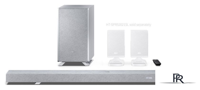 Саундбар Sharp HT-SBW55121 (серебристый) - Изображение №4 — Интернет-магазин ПроЗаказ