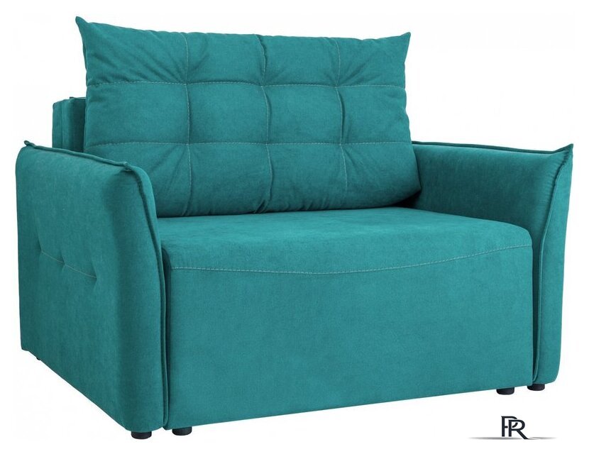 Кресло-кровать Krones Клио мод.1 (велюр лазурный) - Изображение №1 — Интернет-магазин ПроЗаказ