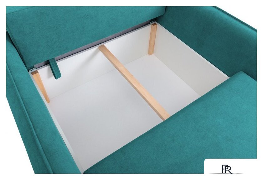 Кресло-кровать Krones Клио мод.1 (велюр лазурный) - Изображение №4 — Интернет-магазин ПроЗаказ