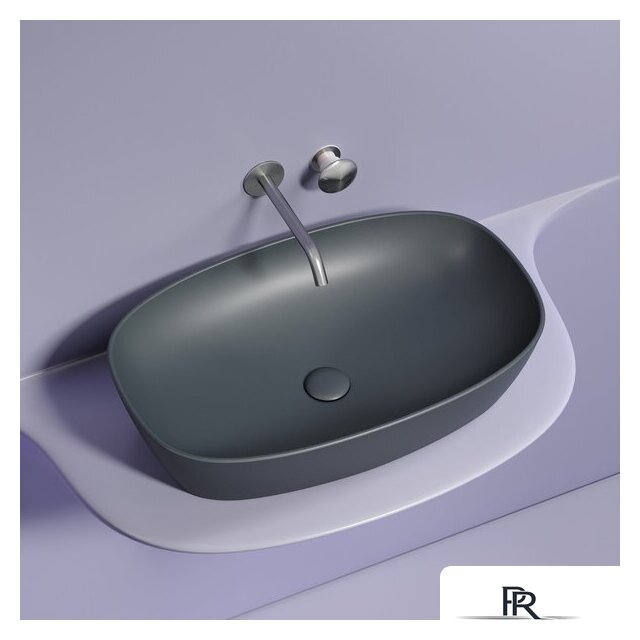 Умывальник Ceramica Nova Element CN6049MDH (темный антрацит матовый) - Изображение №6 — Интернет-магазин ПроЗаказ