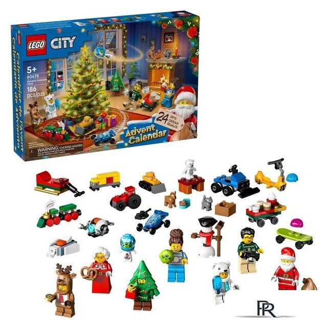 Конструктор LEGO City 60475 Advent Calendar 2025 - Изображение №2 — Интернет-магазин ПроЗаказ