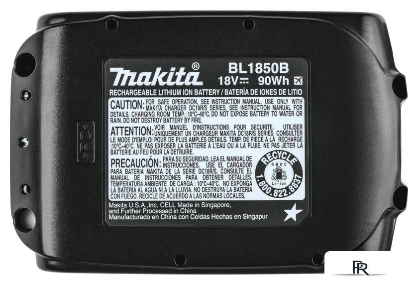 Аккумулятор Makita BL1850B (18В/5 Ah) - Изображение №2 — Интернет-магазин ПроЗаказ
