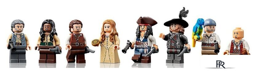 Конструктор LEGO Icons 10365 Пираты Карибского моря: Черная жемчужина - Изображение №10 — Интернет-магазин ПроЗаказ