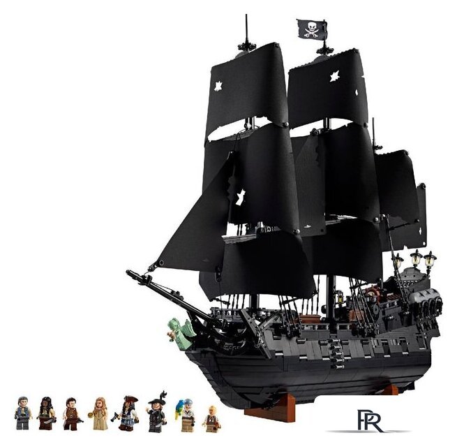 Конструктор LEGO Icons 10365 Пираты Карибского моря: Черная жемчужина - Изображение №2 — Интернет-магазин ПроЗаказ