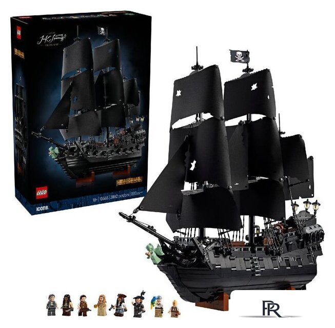 Конструктор LEGO Icons 10365 Пираты Карибского моря: Черная жемчужина - Изображение №1 — Интернет-магазин ПроЗаказ