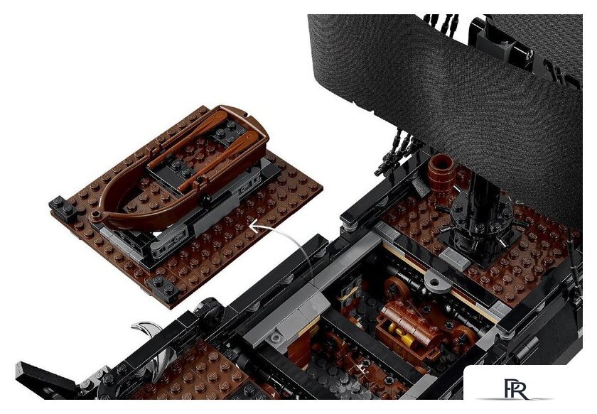 Конструктор LEGO Icons 10365 Пираты Карибского моря: Черная жемчужина - Изображение №7 — Интернет-магазин ПроЗаказ