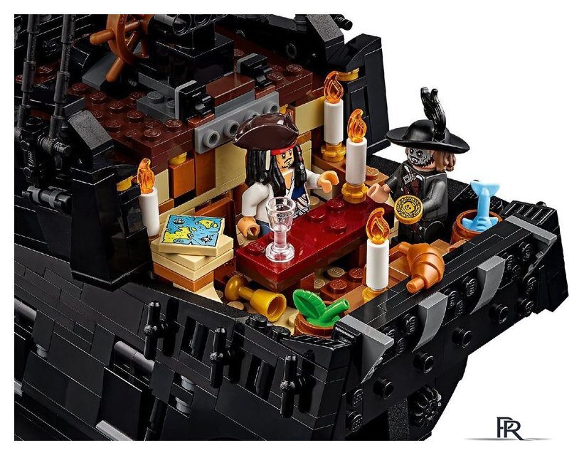 Конструктор LEGO Icons 10365 Пираты Карибского моря: Черная жемчужина - Изображение №9 — Интернет-магазин ПроЗаказ
