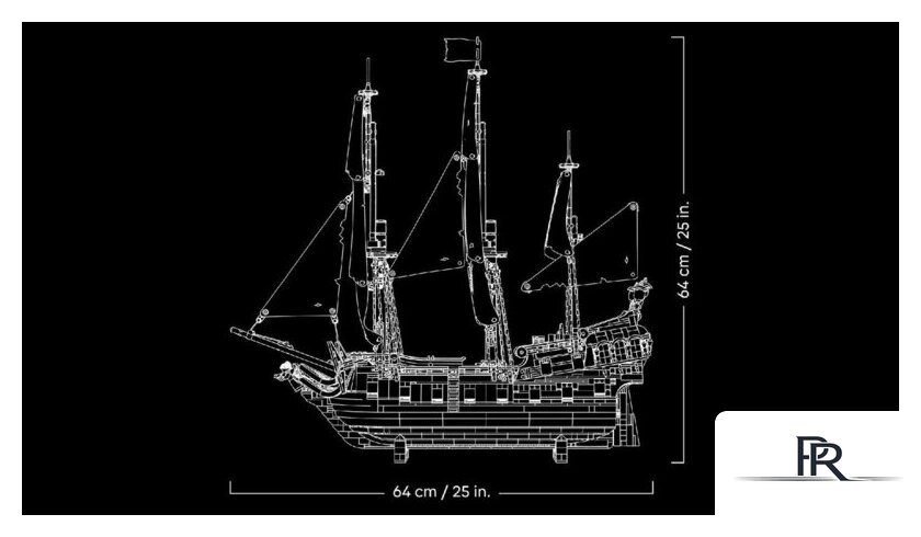 Конструктор LEGO Icons 10365 Пираты Карибского моря: Черная жемчужина - Изображение №11 — Интернет-магазин ПроЗаказ
