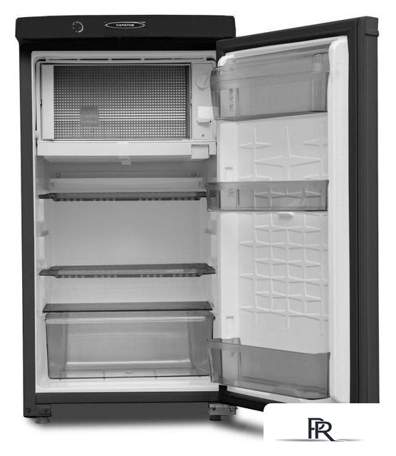 Однокамерный холодильник Саратов 452 КШ-122/15-003 (черный) - Изображение №2 — Интернет-магазин ПроЗаказ