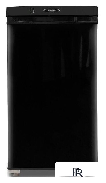 Однокамерный холодильник Саратов 452 КШ-122/15-003 (черный) - Изображение №1 — Интернет-магазин ПроЗаказ