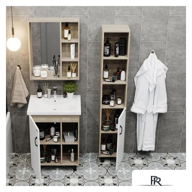  Onika Шкаф-пенал Тимбер 30.01 403066 - Изображение №3 — Интернет-магазин ПроЗаказ