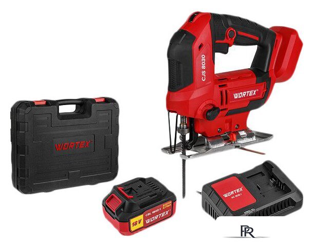 Электролобзик Wortex CJS 8030 1333371 (с 1-им АКБ, кейс) - Изображение №1 — Интернет-магазин ПроЗаказ