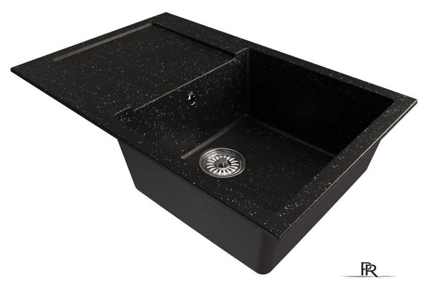 Кухонная мойка Mixline ML-GM31 552189 (черный) - Изображение №2 — Интернет-магазин ПроЗаказ