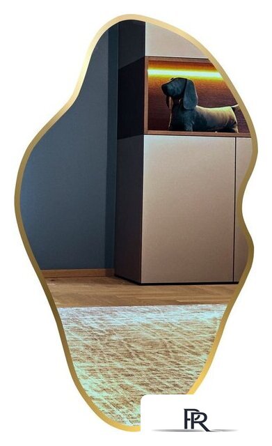 Зеркало с подсветкой  EMZE 45x77 LED.UV.NF.45.77.AUR.4K (золото с УФ-окантовкой и подсветкой) - Изображение №12 — Интернет-магазин ПроЗаказ