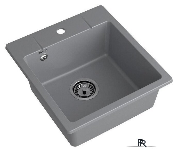 Кухонная мойка GranFest Urban GF-UR-245 (темно-серый) - Изображение №2 — Интернет-магазин ПроЗаказ