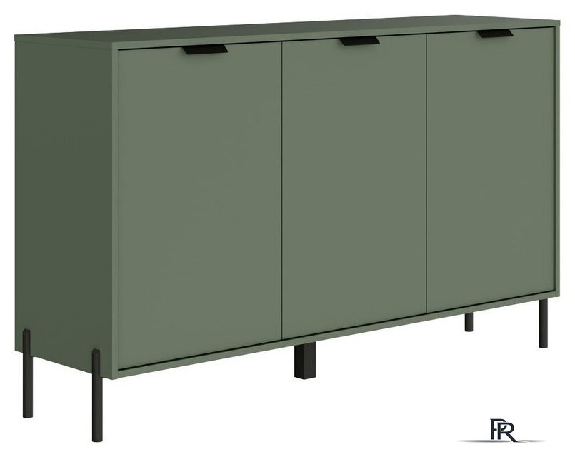 Тумба Black Red White Paloma KOM3D (дымчатый зеленый) - Изображение №1 — Интернет-магазин ПроЗаказ