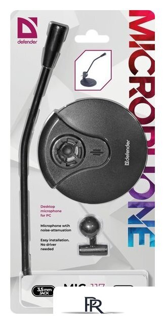 Проводной микрофон Defender MIC-117 - Изображение №4 — Интернет-магазин ПроЗаказ