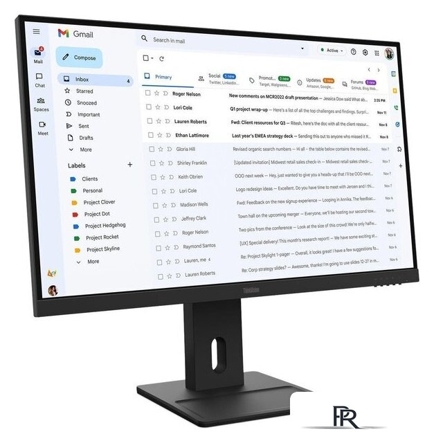 Монитор Lenovo ThinkVision E27-40 64BCMAT4EU - Изображение №3 — Интернет-магазин ПроЗаказ