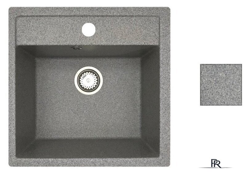 Кухонная мойка БелЭворс Rio + смеситель W74004-9 + дозатор L405-1 (серый/сатин) - Изображение №7 — Интернет-магазин ПроЗаказ