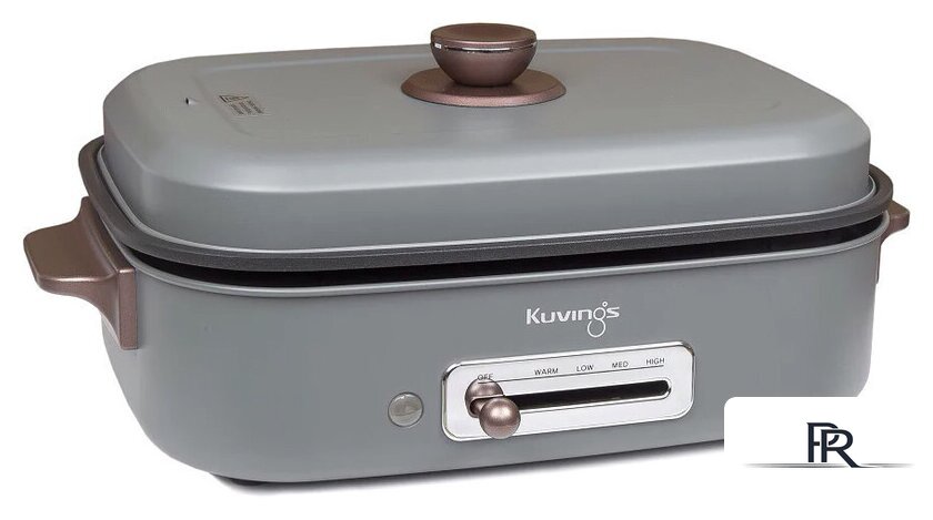 Электрогриль Kuvings KMG-100B (графит) - Изображение №1 — Интернет-магазин ПроЗаказ
