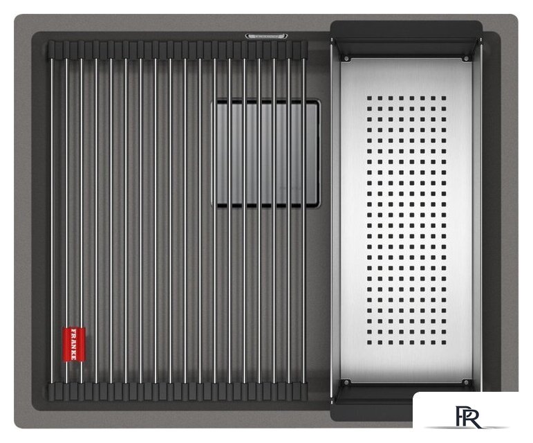 Кухонная мойка Franke Kanon KNG 110-52 125.0528.615 (каменный серый) - Изображение №1 — Интернет-магазин ПроЗаказ